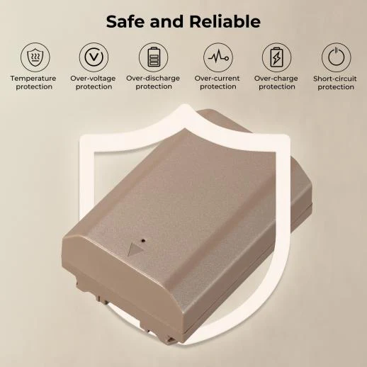 K&F Concept NP-FZ100 Battery with USB Type C Fast Charging 2280mAh Camera Battery for Sony - Image 5