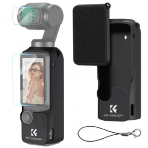 K&F Concept Silicone Protective Case and Screen-Lens Protector Kit for DJI Osmo Pocket 3