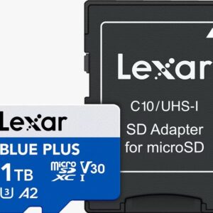Lexar BLUE PLUS micro and SD adapter 100MB - 1 TB