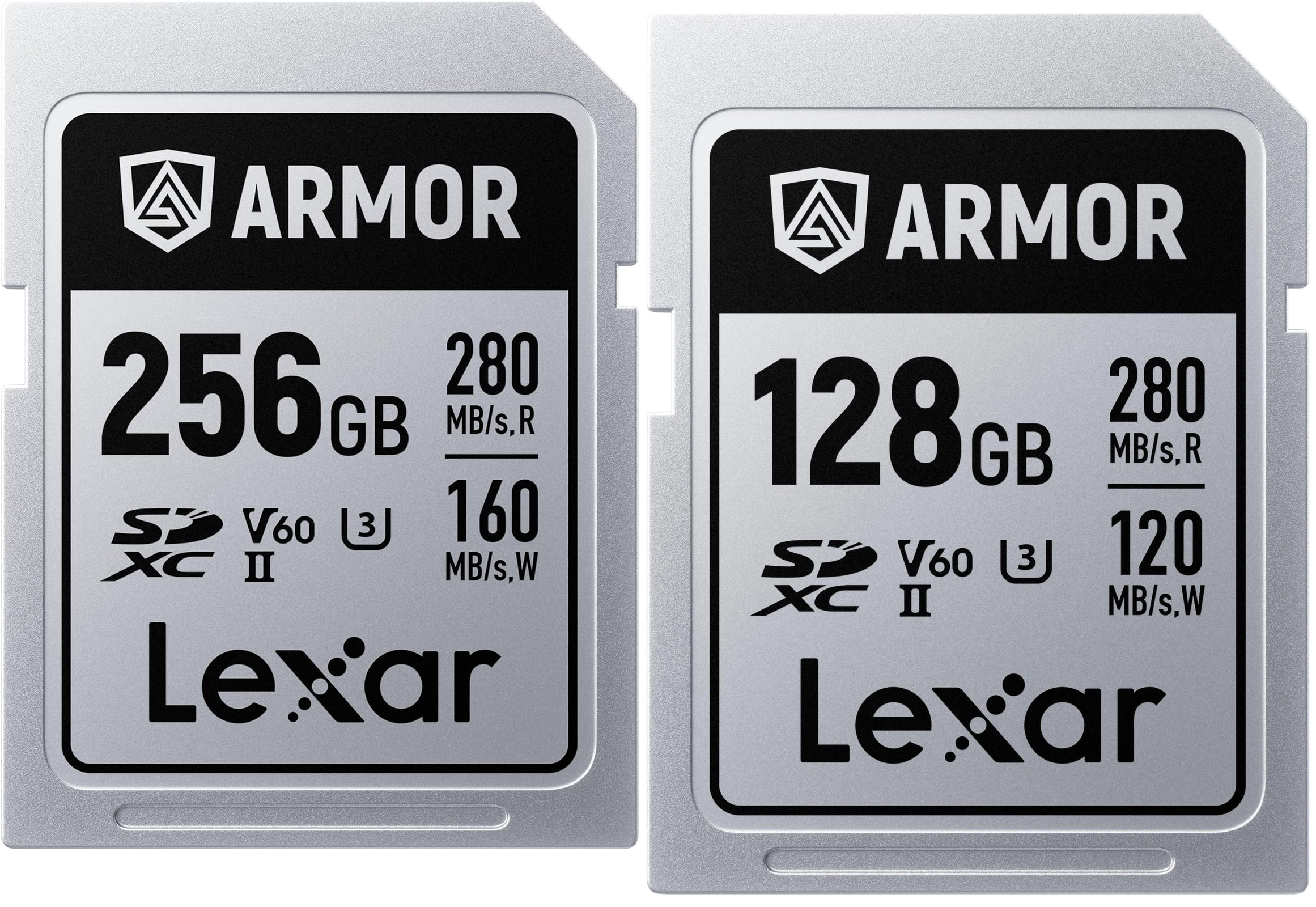 Lexar ARMOR Silver UHS-II SDXC Memory Card 280MBs V60