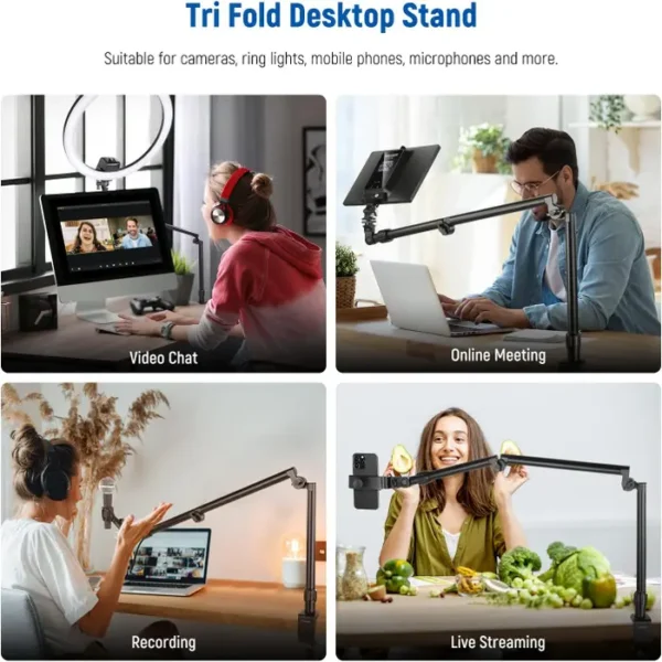 NEEWER ST3 Flexible Overhead Camera Mount Desk Stand - SHUTTER SHOP
