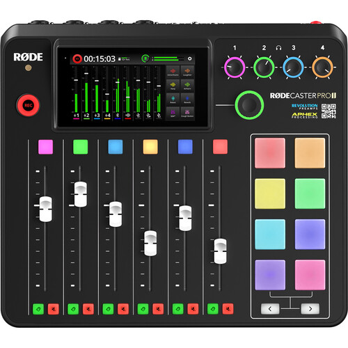 RODE RODECaster Pro II Integrated Audio Production Studio (Black) - Image 6