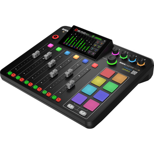 RODE RODECaster Pro II Integrated Audio Production Studio (Black) - Image 5