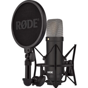 RODE NT1 Signature Series Large-Diaphragm Condenser Microphone - Black