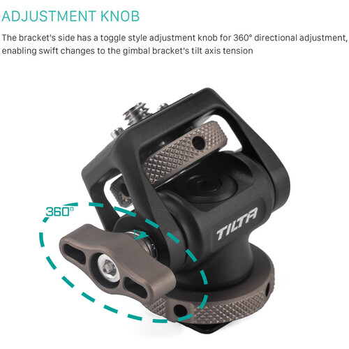 Tilta Accessory Mounting Bracket -Dual 1/4-20 with Locating Pins - الصورة 3