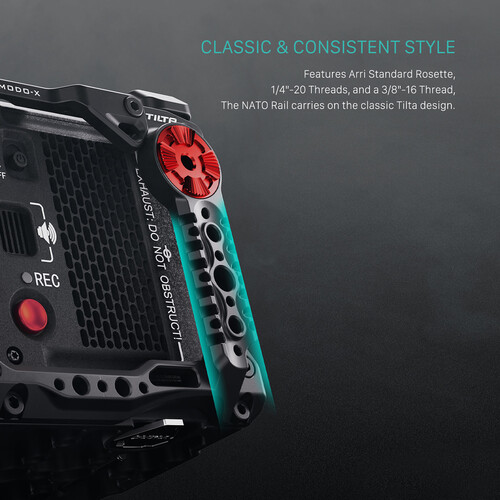 Tilta Camera Cage Advanced Kit for RED KOMODO-X Black- V-Mount - Image 6
