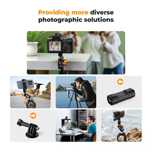 K&F Concept MS15 Super Clamp 2.4 Inch - Image 6