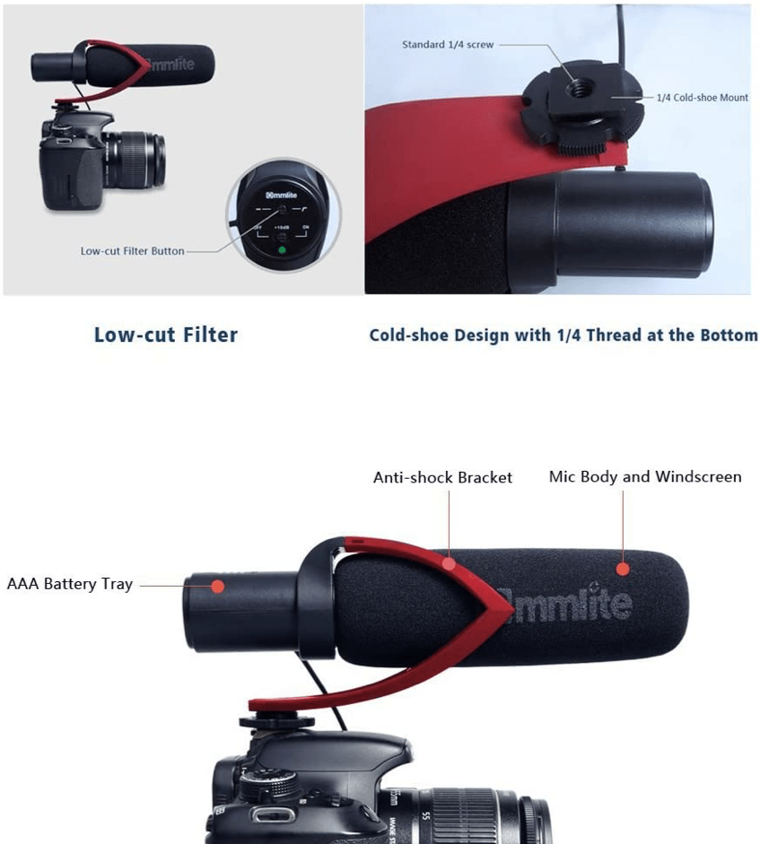 Comica Audio Mic CVM-V30B/R - Image 3
