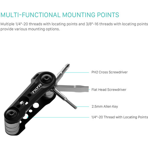 Tilta Multifunctional Mini Tool Kit -Black - Image 3