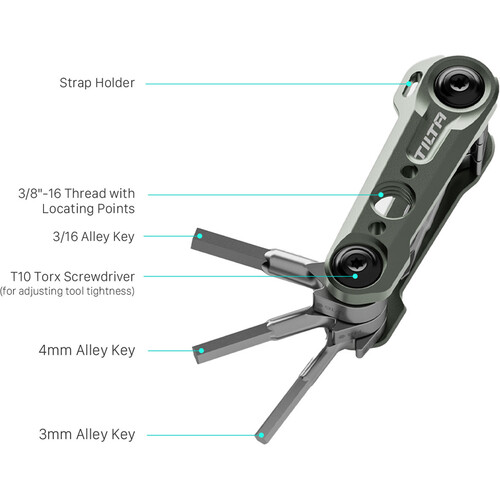 Tilta Multifunctional Mini Tool Kit -Black - Image 2