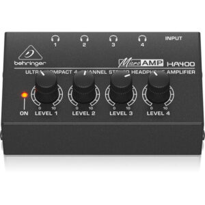 Behringer MicroAMP HA400 4-channel Headphone Amp