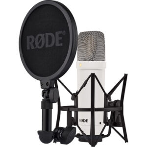 RODE NT1 Signature Series Large-Diaphragm Condenser Microphone - White