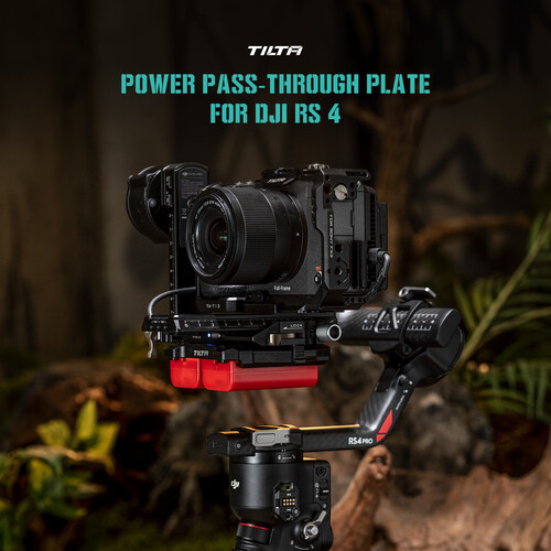 Tilta Power Passthrough Plate Kit for DJI RS 4 (V-Mount) - Image 8