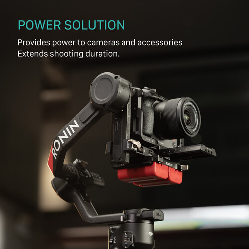 Tilta Power Passthrough Plate Kit for DJI RS 4 (V-Mount) - Image 5