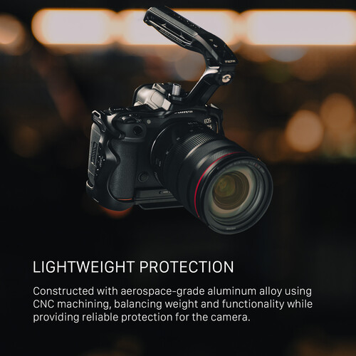Tilta Lightweight Camera Cage Kit for Canon R5 Mark II -Black - Image 3