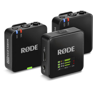 RODE Wireless GO -Gen 3 2-Person Compact Digital Wireless Microphone System - Black