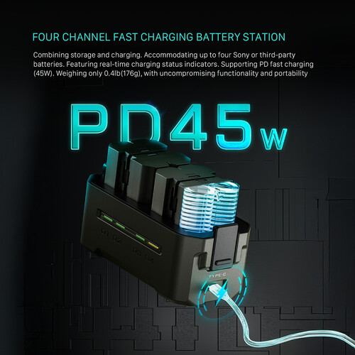 Tilta Portable Charging Station for NP-FZ100 Batteries - الصورة 5