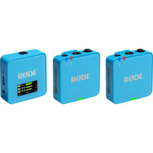 RODE Wireless GO -Gen 3 2-Person Compact Digital Wireless Microphone System - Blue
