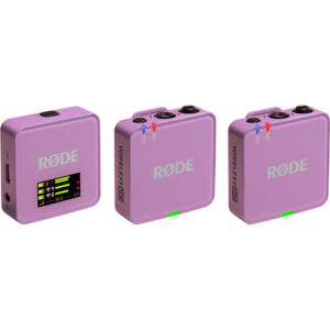 RODE Wireless GO -Gen 3 2-Person Compact Digital Wireless Microphone System - Lilac