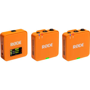 RODE Wireless GO -Gen 3 2-Person Compact Digital Wireless Microphone System - Orange
