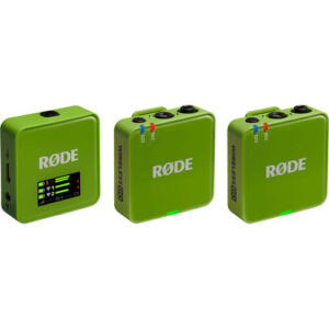 RODE Wireless GO -Gen 3 2-Person Compact Digital Wireless Microphone System - Green