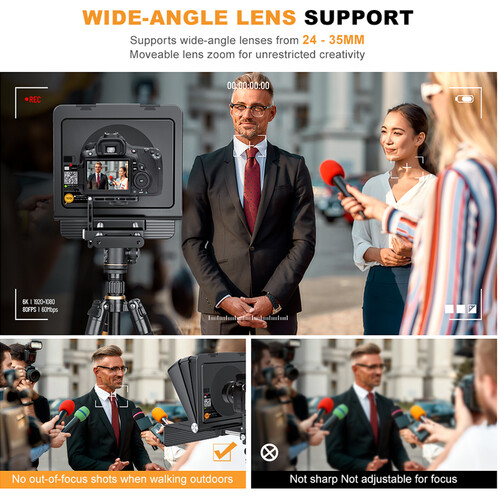 LENSGO TC7II Teleprompter -Ultimate Kit - Image 6