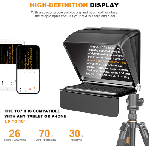 LENSGO TC7II Teleprompter -Ultimate Kit - Image 3