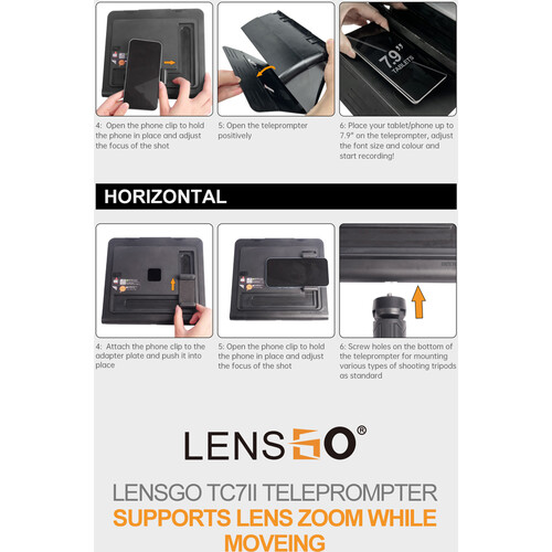 LENSGO TC7II Teleprompter -Ultimate Kit - Image 2
