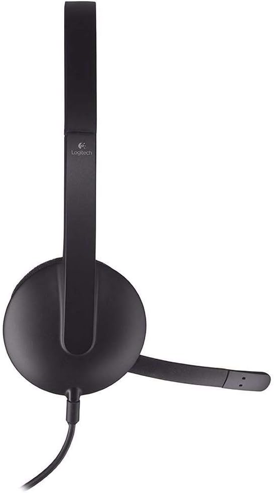 Logitech H340 USB Stereo Computer Headset Noise Cancellation For PC And Mac - الصورة 2