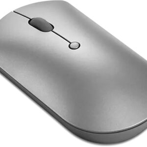 Lenovo 600 Bluetooth Silent Mouse Dual-host Bluetooth 5.0 to switch between 2 devices- Iron Grey