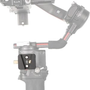 ZGCINE VR-04 Mini V Mount Plate for DJI Ronin S2-S3 Stabilizer V Mount Battery V-Lock Plate Adapter