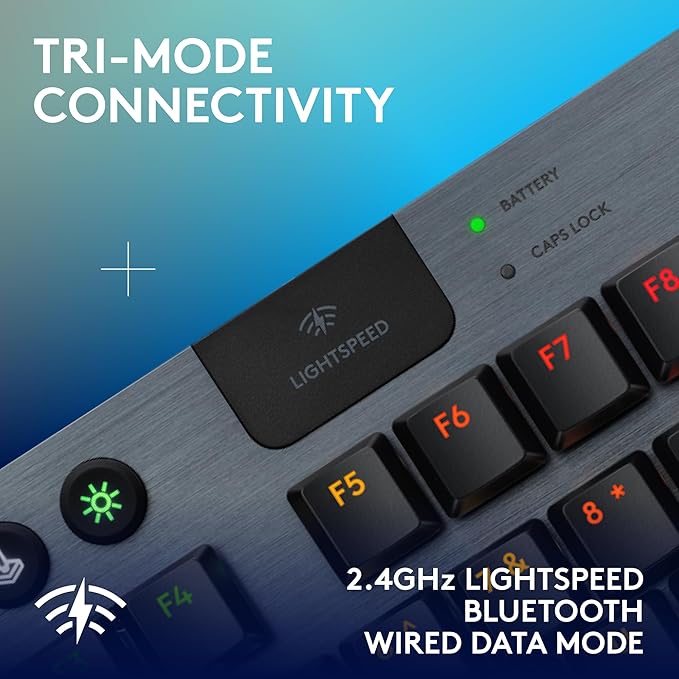 Logitech G915 X LIGHTSPEED TKL Wireless Mechanical Gaming Keyboard - الصورة 9
