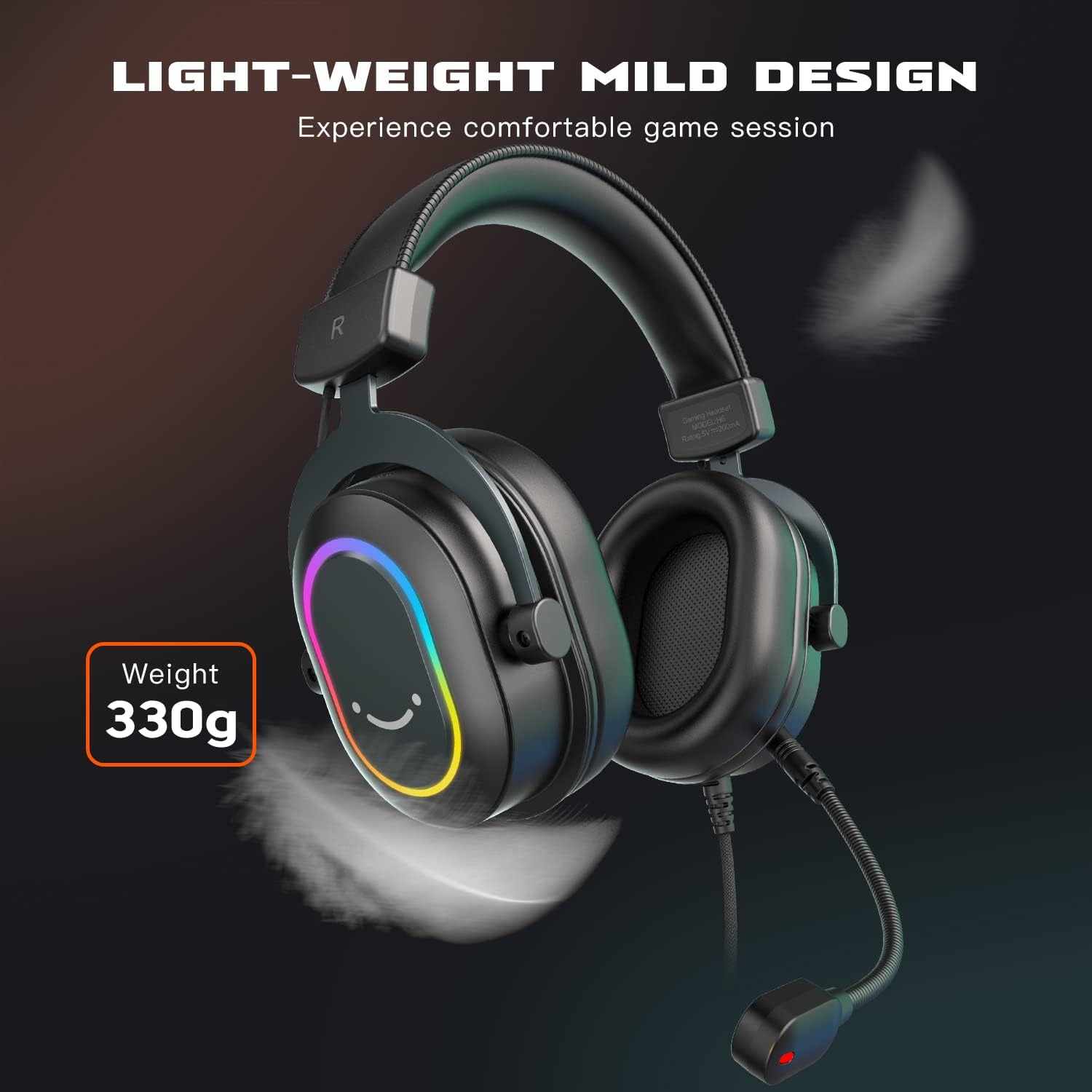 FIFINE H6 AmpliGame USB Gaming Headset - الصورة 6