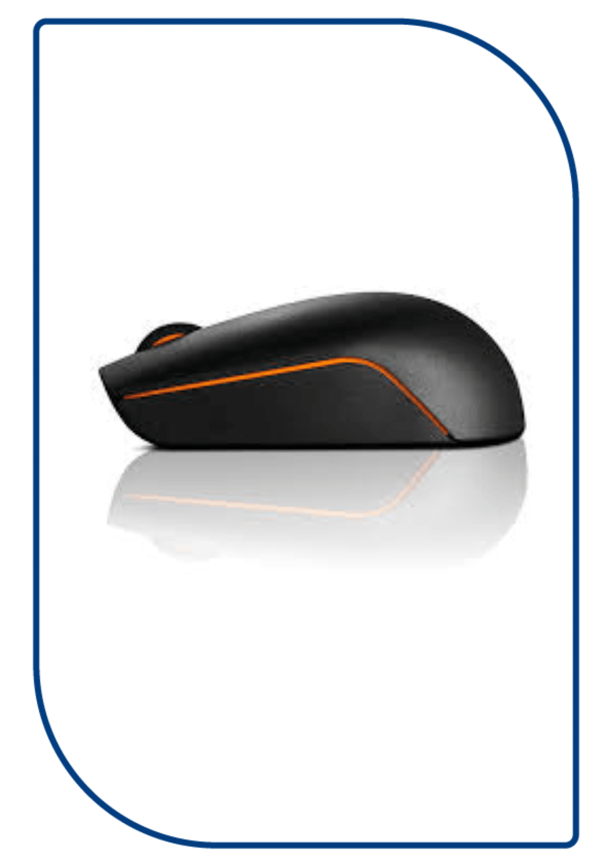 Lenovo 300 Wireless Mouse - Black - Image 2