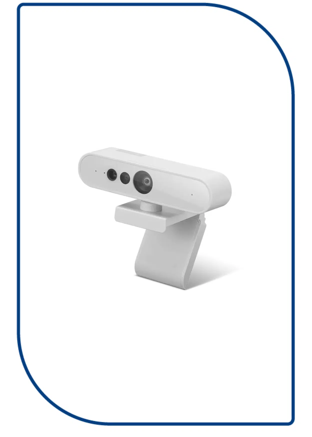 Lenovo 510 Webcam FHD 1920 x 1080 - Privacy shutter - Cloud Grey - Image 2