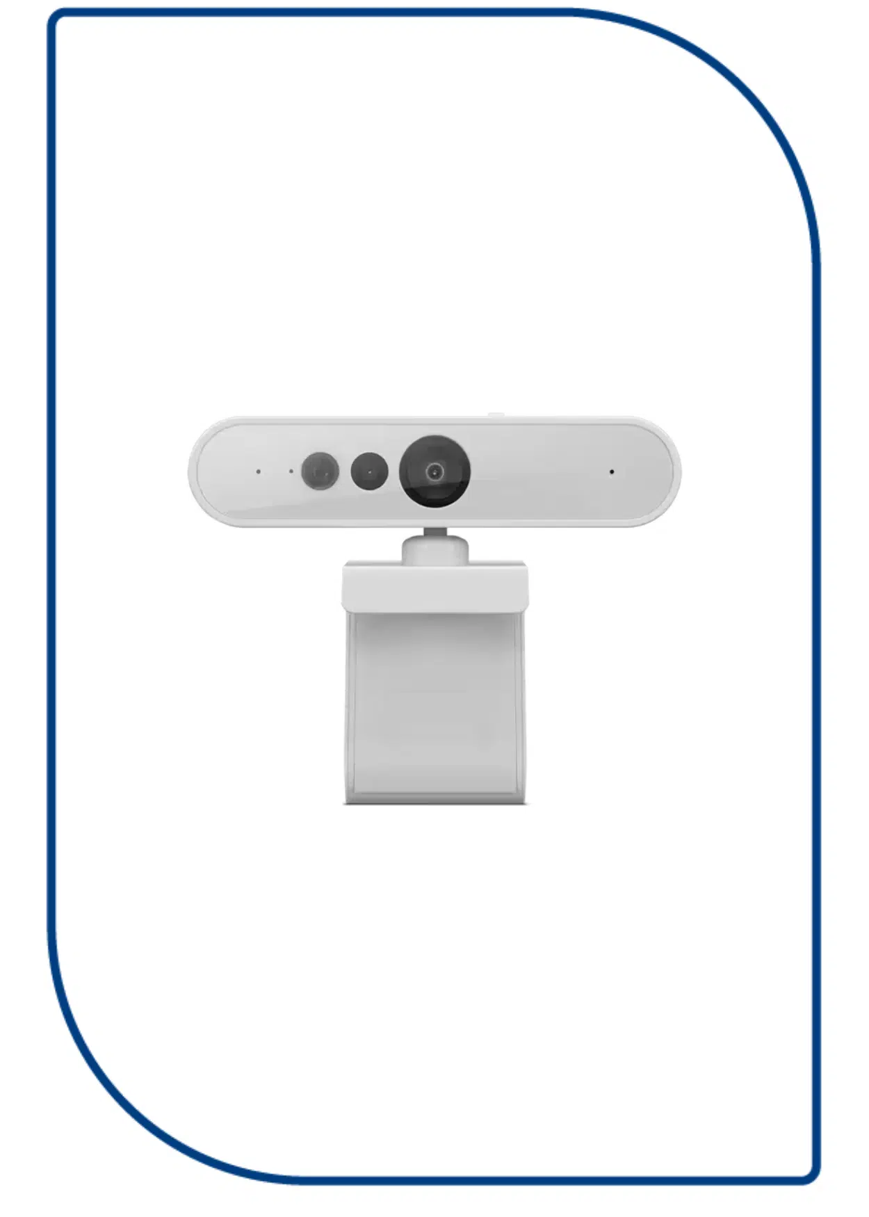 Lenovo 510 Webcam FHD 1920 x 1080 - Privacy shutter - Cloud Grey