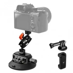 K&F Concept 4.5 inch Suction Cup Camera Mount with Magic Arm