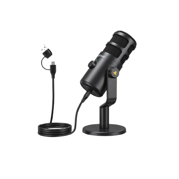 Maono PD100U Dynamic USB Microphone Gaming Desktop Stand