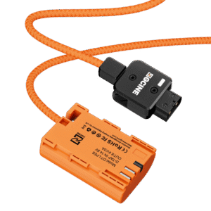 ZGCINE D-Tap to LPE6 for Canon Dummy Battery Cable ( braided wire ）