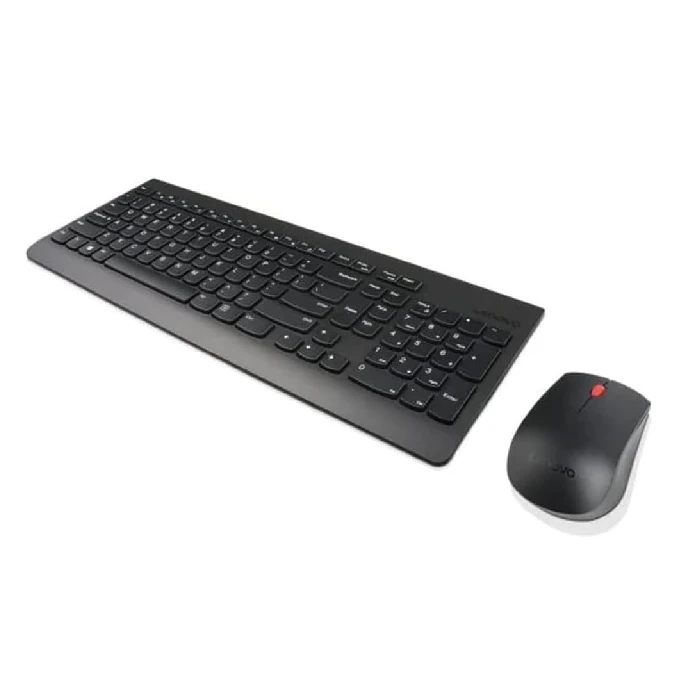 Lenovo 510 Wireless Combo Keyboard and Mouse - Arabic - Black - Image 2