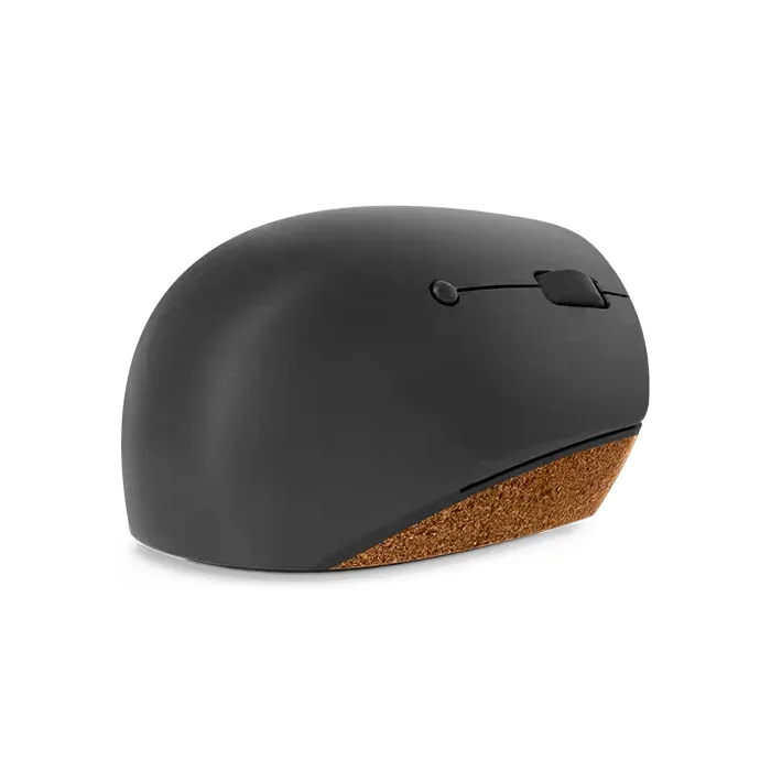 Lenovo Go Wireless Vertical Mouse - Storm grey with natural cork - Image 9
