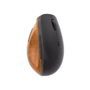 Lenovo Go Wireless Vertical Mouse - Storm grey with natural cork