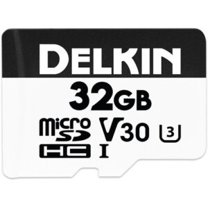 Delkin Devices Hyperspeed UHS-I microSDXC Memory Card with SD Adapter - 32GB