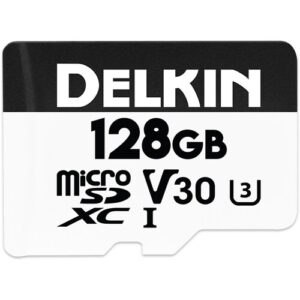 Delkin Devices Hyperspeed UHS-I microSDXC Memory Card with SD Adapter - 128GB