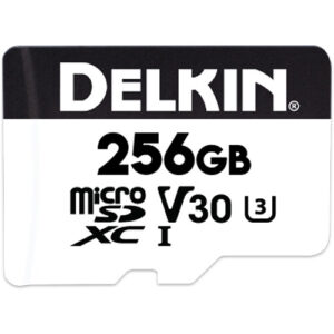 Delkin Devices Hyperspeed UHS-I microSDXC Memory Card with SD Adapter - 256 GB