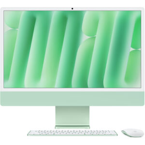 Apple iMac 24-inch (M4 Chip) 10-Core CPU and GPU 16GB Unified Memory 512GB SSD - Green