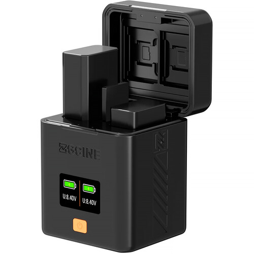 ZGCINE Fast Dual Charger for Sony NP-FW50 Batteries