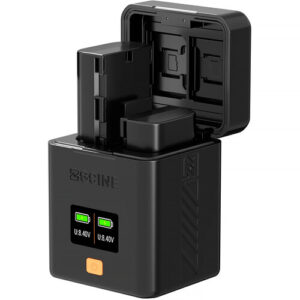 ZGCINE Fast Dual Charger for Canon LP-E6-E6N-E6NH-E6P Batteries