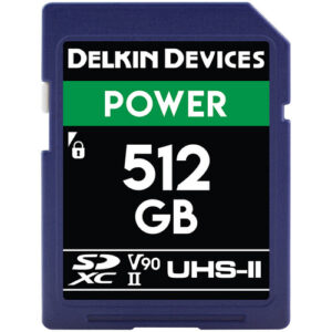 Delkin Devices POWER UHS-II SDXC Memory Card - 512 GB