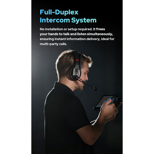 Godox SkyTalk Air 5S 5-Person Full-Duplex Wireless Intercom Headset System - 2.4 GHz - الصورة 10